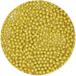 Polvilhe pérolas de açúcar funcakes dourados metálicos 80 grs