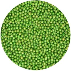Pérolas polvilhe açúcar verde metálico funcakes 80 grs