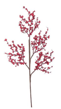 Pick Julgren Dekoration Röd 50 cm