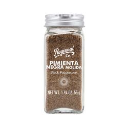 Pimienta Negra Molida 55 g Especies Gourmet Regional