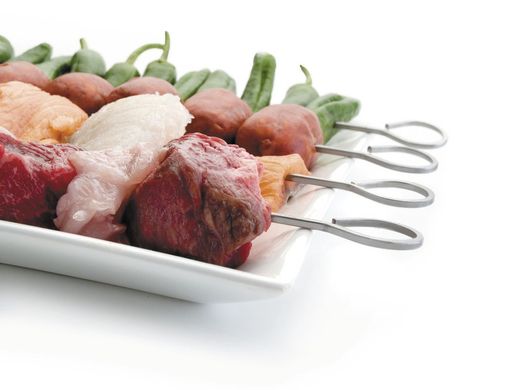 Pincho Barbacoa Cuadrado Inox 405 Mm Lacor