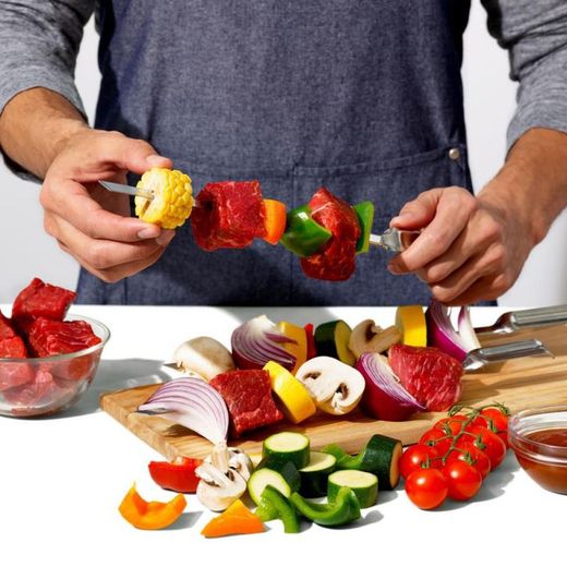 BBQ spyd (sæt 6 enheder) oxo