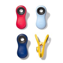 Pinzas magnéticas colores pack 4 Oxo