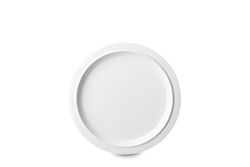 Plato Melamina Llano Mepal Blanco 25cm