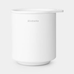 Portaalgodones Botes organizadores Mineral Fresh Blanco Brabantia