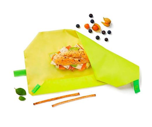 Porta-sanduíches Boc'n'Roll Fluor Amarelo