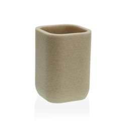 Porta-escova de banheiro creme Joey
