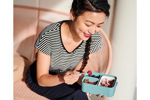 Transportador de alimentos Nordic Blue Mepal Bento
