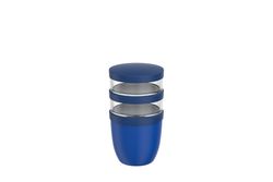 Portacomida Ellipse triple 500 ml + 2 x 200 ml Vivid Blue Mepal