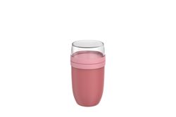 Portacomida Ellipse XL doble 750 ml + 300 ml Vivid Mauve Mepal