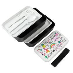Lancheira de comida de unicórnio Itotal Gift