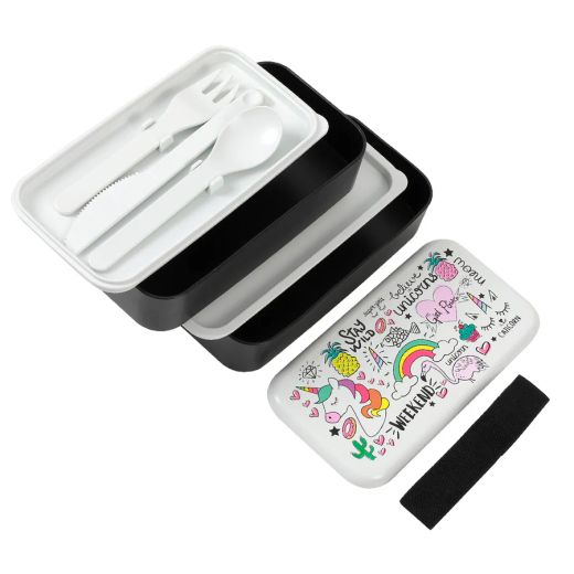 Lancheira de comida de unicórnio Itotal Gift