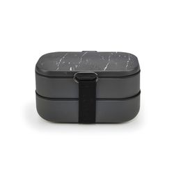 Portacomida Lunchbag Bento Negro Mármol 1,35 L Iris