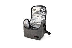 Portacomida Lunchbag Case Azul Gris Iris
