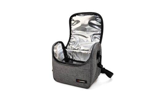 Portacomida Lunchbag Case Azul Gris Iris