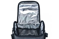 Portacomida Lunchbag Case Azul Jaspeada Iris