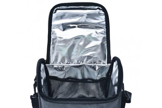 Portacomida Lunchbag Case Azul Jaspeada Iris