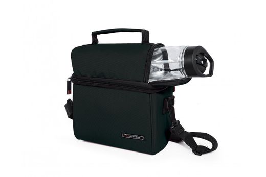 Portacomida Lunchbag Optimal Negro ( contenedor 600ml + 800ml + botella 350 ml) Iris