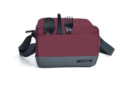 Real Sport Lunchbag Porta Alimentos Sem Recipientes Bordeaux Iris