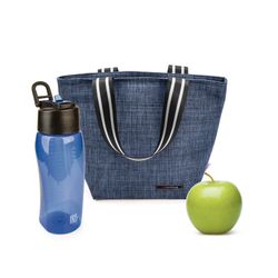 Τσάντα φαγητού Tote Blue Mottled Iris Food Carrier