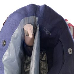 Lunchbag Tote Daily Transportadora de alimentos azul marinho sem recipientes de íris