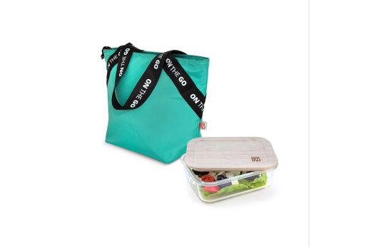 Portacomida Lunchbag Tote On The Go Verde Iris