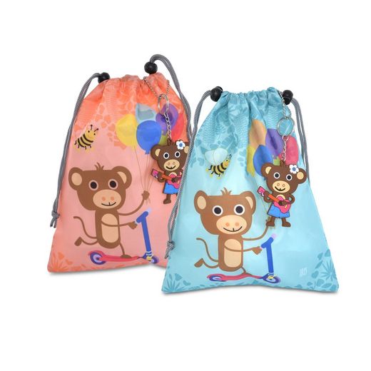 Voedseldrager Mini Tas Snack Rico Grappige Jungle Iris