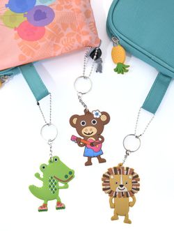 Mini Saco Porta Alimentos Snack Rico Funny Jungle Iris