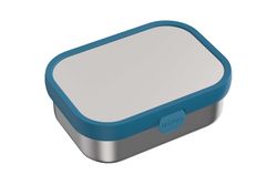Portacomidas Infantil Acero con tenedor Campus Cool Blue Mepal