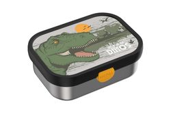 Portacomidas Infantil Acero con tenedor Campus Dino Mepal