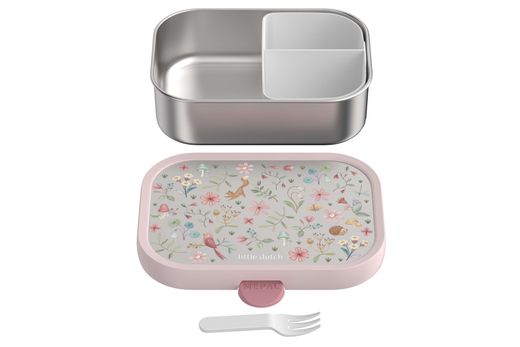 Portacomidas Infantil Acero con tenedor Campus Fairy Wonders Mepal