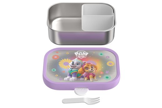 Portacomidas Infantil Acero con tenedor Campus Paw Patrol Girls Mepal