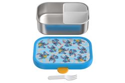 Portacomidas Infantil Acero con tenedor Campus Stitch Mepal