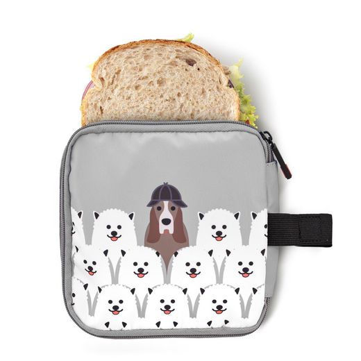 Porta panini per bambini Zipper&Roll Friends Iris