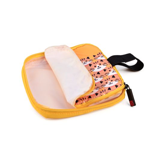 Portasándwich zipper and roll amarillo friends Iris
