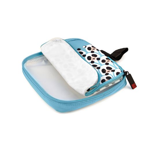 Portasándwich zipper and roll azul friends Iris