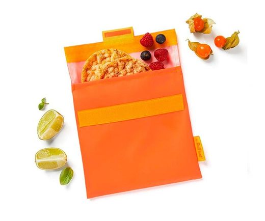 Θήκη για σνακ Snack'n'Go Fluor Orange