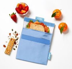 Porta-lanche Snack'n'Go Nature Azul Claro