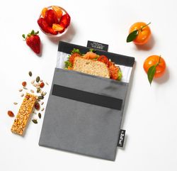 Snack'n'Go Nature Μαύρη θήκη για σνακ