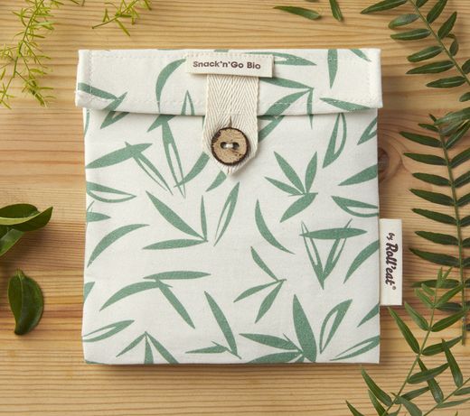 Portasnacks Infantil Snack'n'Go Bio Etnia Leaves
