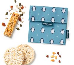 Portasnacks Infantil Snack'n'Go Duo Animals Penguin