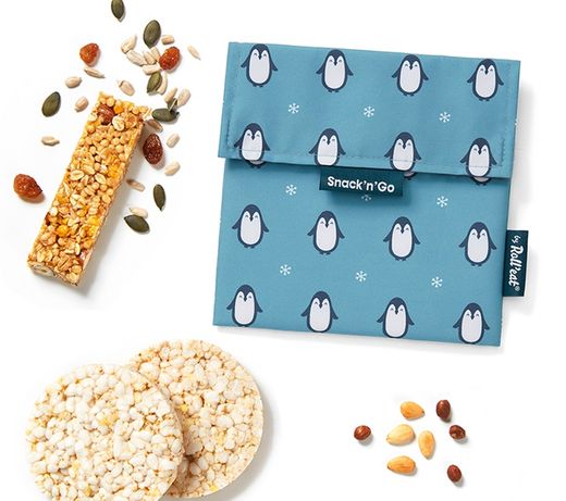 Portasnacks Infantil Snack'n'Go Duo Animals Penguin