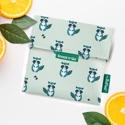 Portasnacks Infantil Snack'n'Go Duo Animals Raccoon