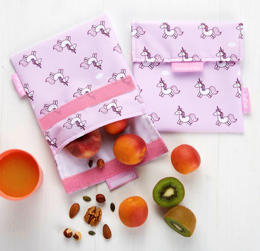 Portasnacks Infantil Snack'n'Go Duo Animals Unicorn