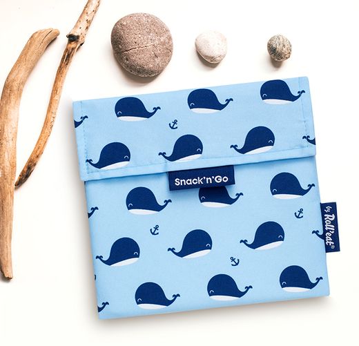 Portasnacks Infantil Snack'n'Go Duo Animals Whale