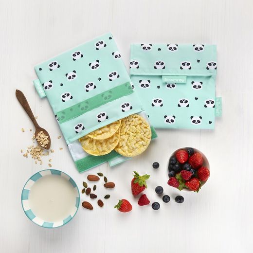 Θήκη για σνακ Snack'n'Go Animals Panda