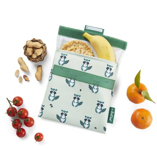 Porta lanche Snack'n'Go Animals Raccoon