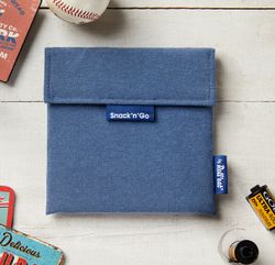 Portasnacks Snack'n'Go Duo Nature Azul
