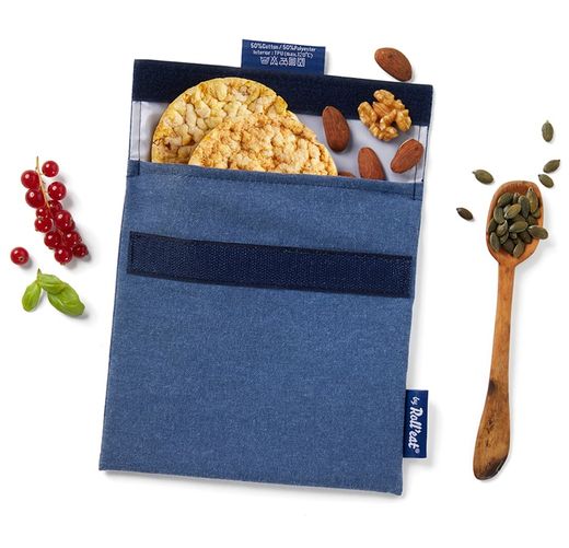 Portasnacks Snack'n'Go Duo Nature Azul