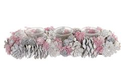 Jullykta 3 ljus rosa